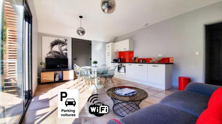 Le Nid Discret Avec Balcon Et Parking Prive Gratuit Leilighet Sarlat-la-Canéda Eksteriør bilde